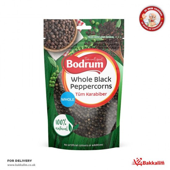 Bodrum 100 Gr Whole Black Peppercorn - TIKLA GELSİN UK - £2.49