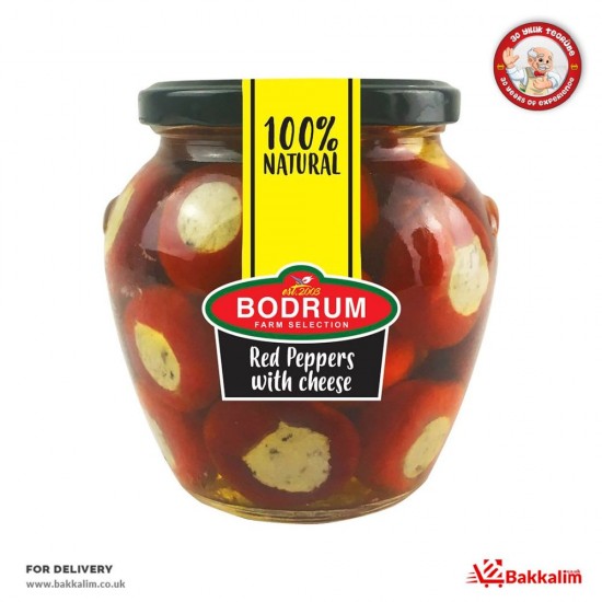 Bodrum 520 Gr Peynir Dolgulu Kırmızı Biber Turşusu - TIKLA GELSİN UK - £4.29