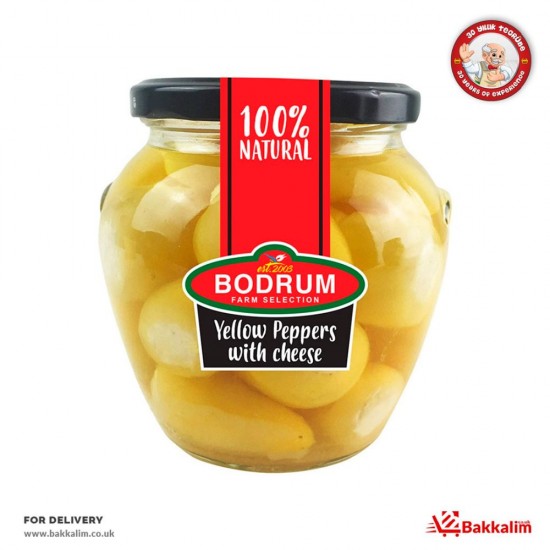 Bodrum 520 Gr Yellow Peppers With Cheese - TIKLA GELSİN UK - £3.59