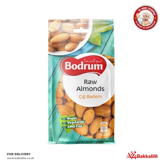 Bodrum 600 Gr Raw Almonds - TIKLA GELSİN UK - £6.59