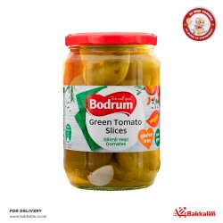 Bodrum 670 Gr Dilimli Yeşil Domates Turşusu  