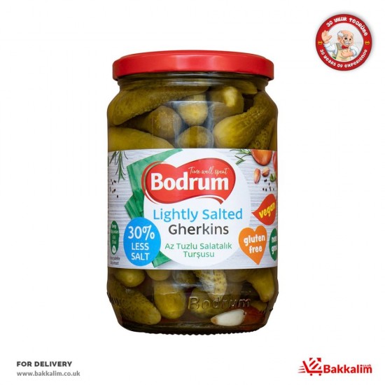 Bodrum 680 Gr Lightly Salted Cornichons - TIKLA GELSİN UK - £2.29