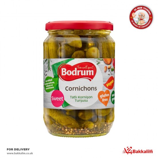 Bodrum 680 Gr Sweet Cornichons - TIKLA GELSİN UK - £1.99