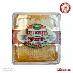 Buram 430 Gr Petekli Çiçek Balı 