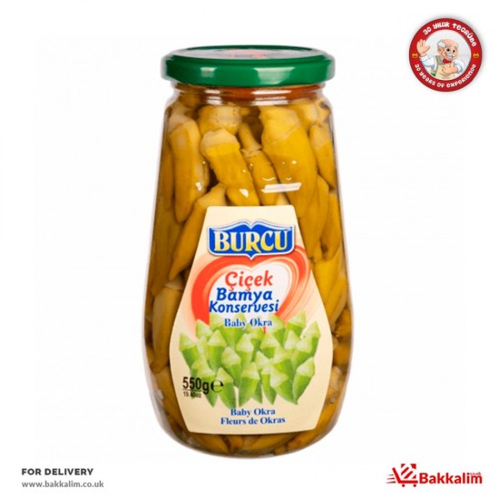 Burcu 550 Gr Çiçek Bamya Konservesi - TIKLA GELSİN UK - £4.19