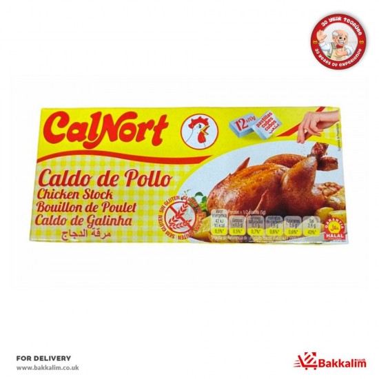 Calnort 10 Gr 12 Pcs Chicken Stock - Bouillon - TIKLA GELSİN UK - £0.89