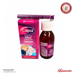 Calpol  100 Ml Paracetamol Strawberry Flavour