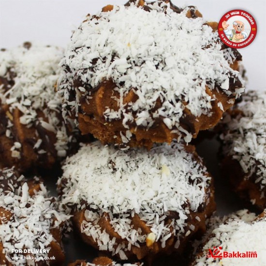 Daily Fresh 500 Gr Coconut With Chocolate Sauce Cookie - TIKLA GELSİN UK - £9.99