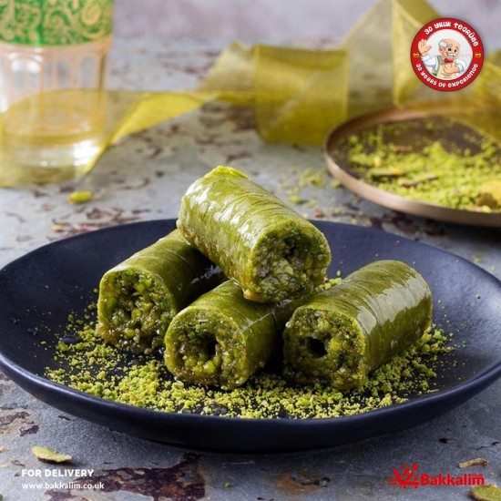 Daily Fresh 500 Gr Traditional Turkish Antep Pistachio Sarma Dessert - TIKLA GELSİN UK - £23.99