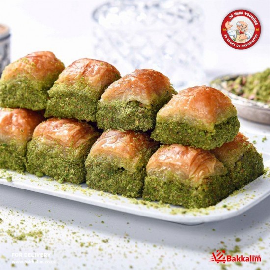 Taze 500 Gr Antep Fıstıklı Kuru Baklava - TIKLA GELSİN UK - £17.59