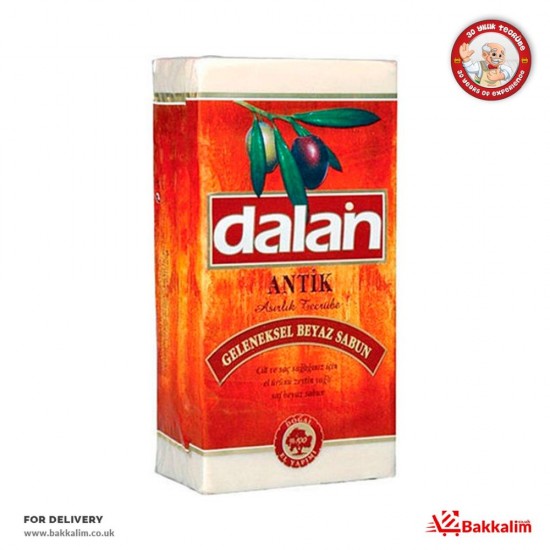 Dalan  900 Gr Antique Traditional Natural White Soap - TIKLA GELSİN UK - £3.69