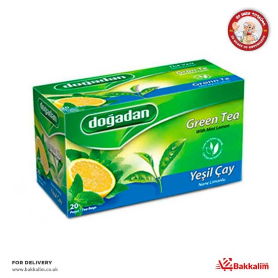 Doğadan 20 Poşet Nane Limonlu Yeşil Çay - TIKLA GELSİN UK - £1.59