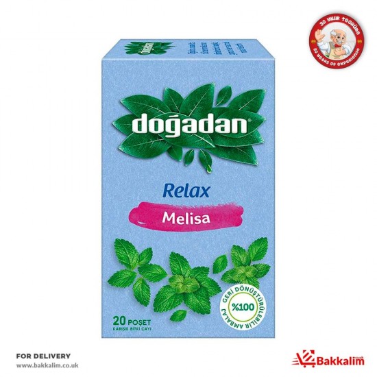 Doğadan 20 Poşet Relax Melisa Bitki Çayı - TIKLA GELSİN UK - £1.69