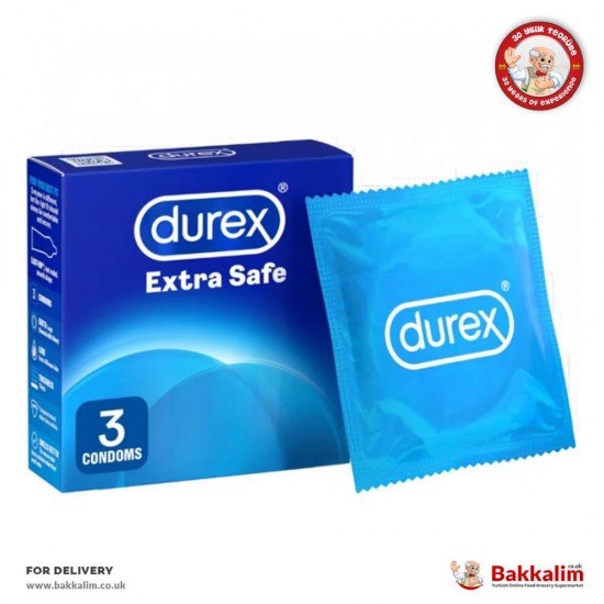 Durex Extra Safe Condoms Pack In 3 Pcs - TIKLA GELSİN UK - £4.49