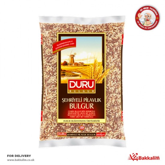 Duru 1000 Gr Şehriyeli Pilavlık Bulgur - TIKLA GELSİN UK - £2.19