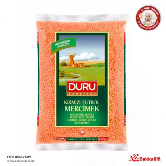 Duru 1000 Gr Kırmızı Futbol Mercimek - TIKLA GELSİN UK - £3.99