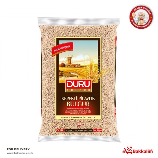 Duru 1000 Gr Kepekli Pilavlık Bulgur - TIKLA GELSİN UK - £1.99