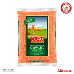 Duru 2000 Gr Yerli Kırmızı Futbol Mercimek 