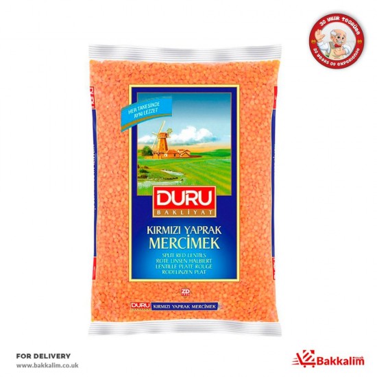 Duru 2500 Gr Split Red Lentils - TIKLA GELSİN UK - £8.99