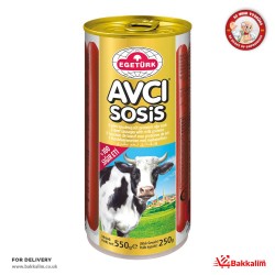 Egetürk Avcı 550 Gr 6 Adet Soyulmuş Sosis