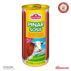 Egetürk Pınar 550 Gr 6 Adet Soyulmuş Sosis