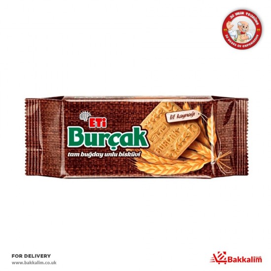 Eti  Burcak 131 Gr Whole Wheat Bakery Biscuit - TIKLA GELSİN UK - £0.99