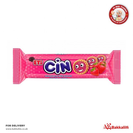 Eti Cin 96 Gr Strawberry Flavored - TIKLA GELSİN UK - £0.69