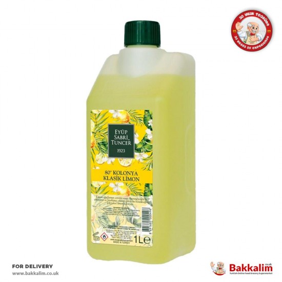 Eyüp Sabri Tuncer 1000 Ml Klasik Limon Kolonyası - TIKLA GELSİN UK - £6.99