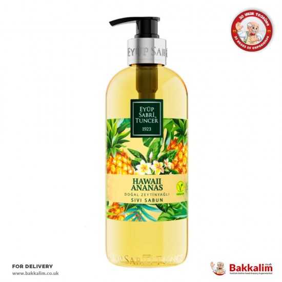 Eyüp Sabri Tuncer 500 Ml Hawaii Ananas Doğal Zeytinyağlı Sıvı Sabun - TIKLA GELSİN UK - £2.69