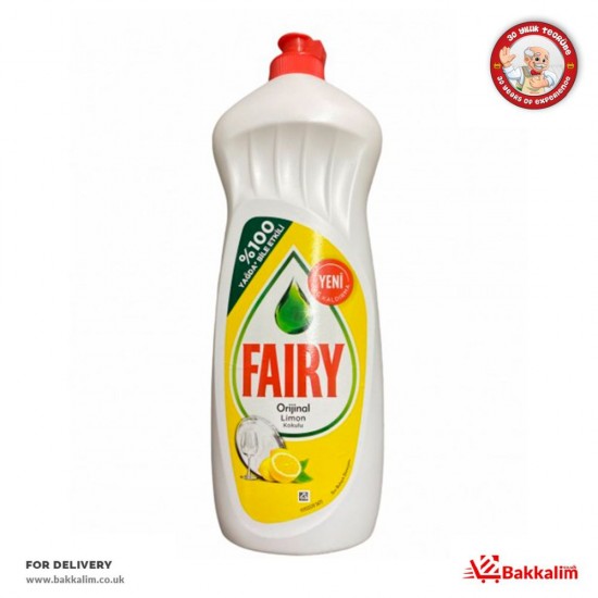 Fairy 650 Ml Original Lemon Scented Dishwashing Up Detergent - TIKLA GELSİN UK - £2.29