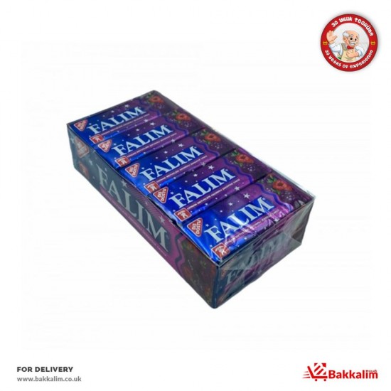 Falım 5li Paket 20 Adet Orman Meyve  Aromalı Şekersiz Sakız - TIKLA GELSİN UK - £4.79