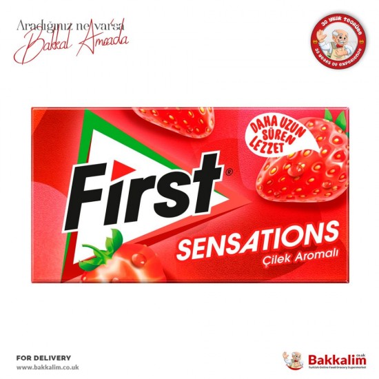 First Sensations 27 Gr Çilek Aromalı Sakız - TIKLA GELSİN UK - £0.99