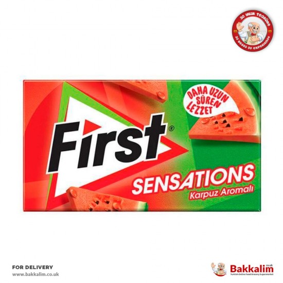 First Sensations 27 Gr Watermelon Flavored Chewing Gum - TIKLA GELSİN UK - £1.29