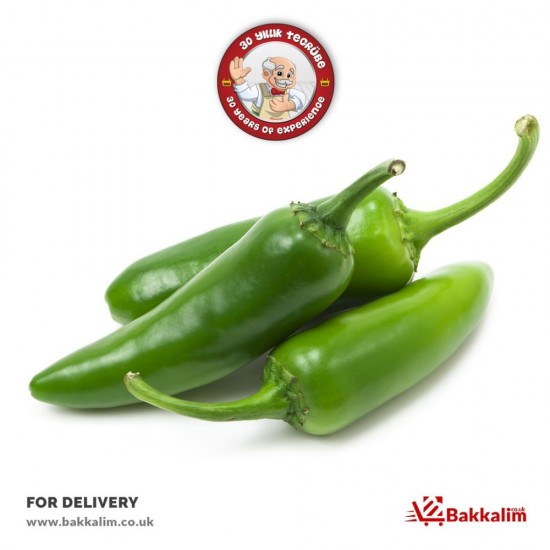 Fresh 500 Gr Bullet Hot Pepper - TIKLA GELSİN UK - £13.99