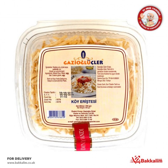 Gazioglu 350 Gr Turkish Noodles - TIKLA GELSİN UK - £2.49