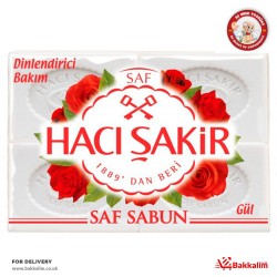 Hacı Şakir 175 Gr 4 Adet Güllü Saf Sabun  