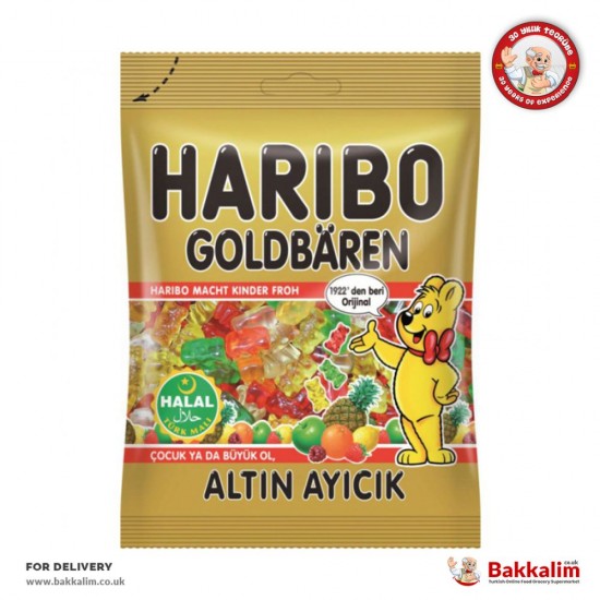 Haribo 80 Gr Gold Bears Jelly Candy - TIKLA GELSİN UK - £1.19