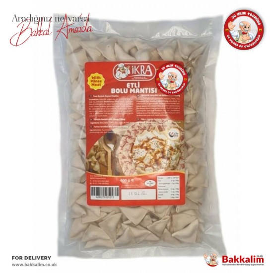 Ikra Minced Beef Bolu Manti 600 G - TIKLA GELSİN UK - £6.29