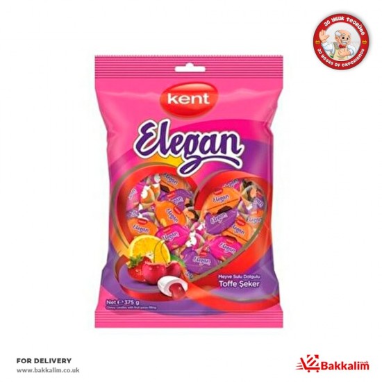 Kent 375 Gr Elegan Chewy Candies With Fruit Juices Filling - TIKLA GELSİN UK - £2.79