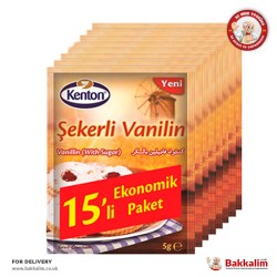 Kenton 15 Adet Şekerli Vanilin