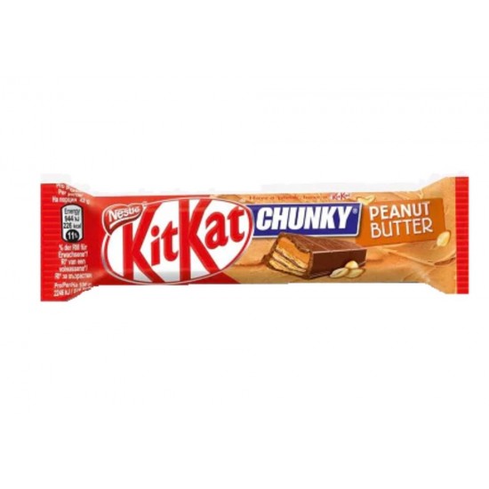 Kit Kat Chunky Peanut Butter Chocolate Bar 42 G - TIKLA GELSİN UK - £0.49