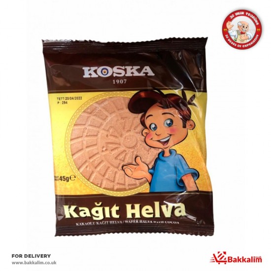 Koska 45 Gr Kakaolu Kağıt Helva - TIKLA GELSİN UK - £0.59