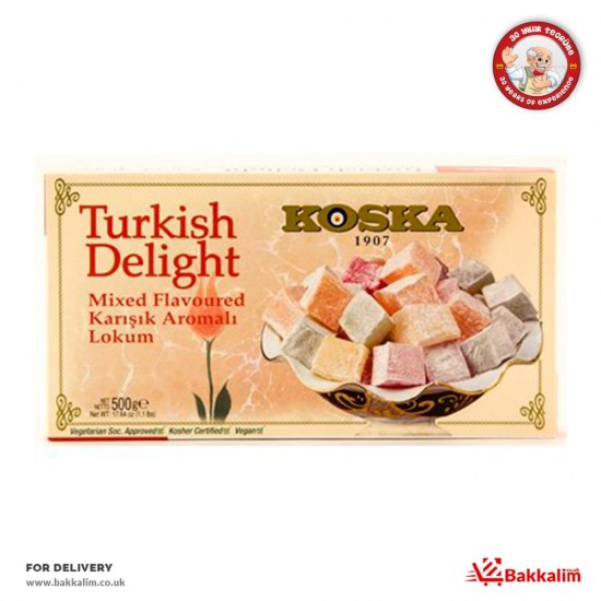 Koska  500 Gr Turkish Delight Mix Flavoured - TIKLA GELSİN UK - £3.59