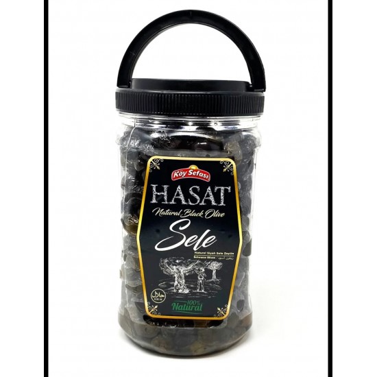 Köy Sefası Hasat Sele Siyah Zeytin 1200 Gr - TIKLA GELSİN UK - £6.99