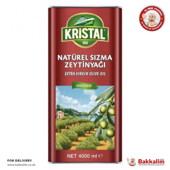 Kristal 4000 Ml Extra Virgin Olive Oil - TIKLA GELSİN UK - £29.99