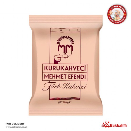 Kurukahveci 100 Gr Mehmet Efendi Türk Kahvesi - TIKLA GELSİN UK - £1.79