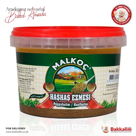 Malkoç 500 Gr Haşhaş Ezmesi - TIKLA GELSİN UK - £7.49