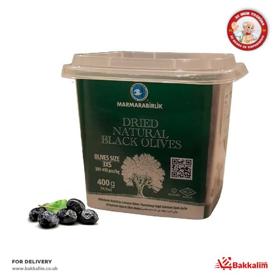 Marmarabirlik 400 Gr 3xS  Kurutulmuş Doğal Salamura Zeytin - TIKLA GELSİN UK - £2.49