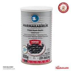 Marmarabirlik Net 800 Gr L Hiper Doğal Salamura Siyah Zeytin