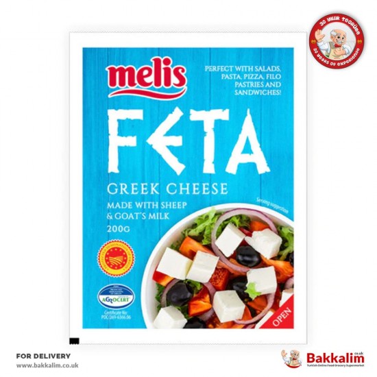 Melis 200 Gr Feta Greek Cheese - TIKLA GELSİN UK - £3.59